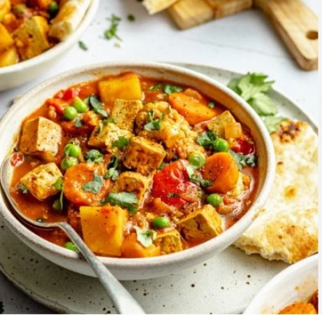 If you are allergic to cheese, then make tasty tikka masala from tofu
