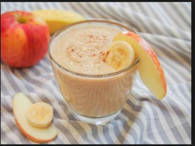 This Yummy apple milkshake recipe is healthy and tasty too...nutritional values given inside