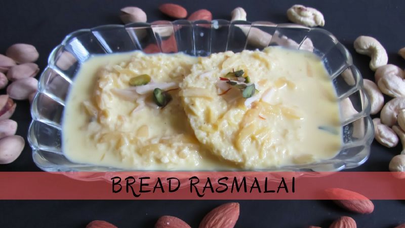 Make delicious Bread Rasmalai to give sweet flavour to your tastebuds