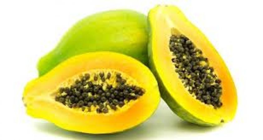 Vitamin c deficiency reduces by eating raw papaya