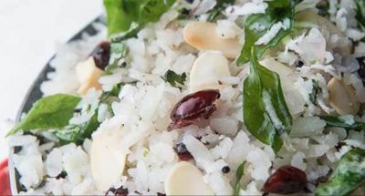 Make healthy and tasty Cranberry Poha in breakfast