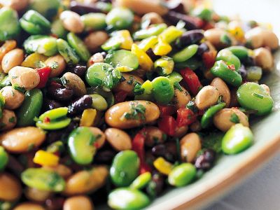 Makes healthy and tasty Mixed beans Salad