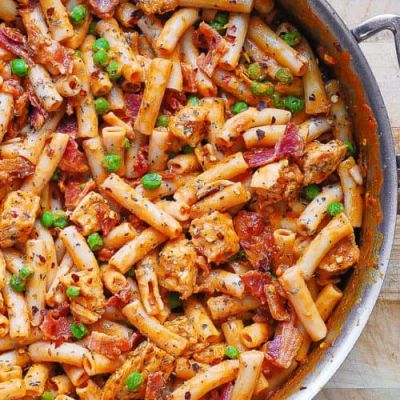 Make delicious spicy Pasta at home with this easy recipe