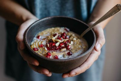 Make this tasty and healthy  oatmeal in breakfast