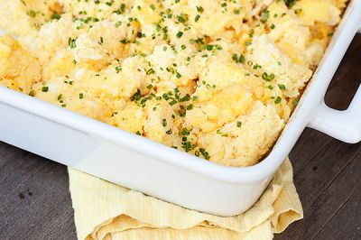 Try this delicious Baked Scrambled Eggs