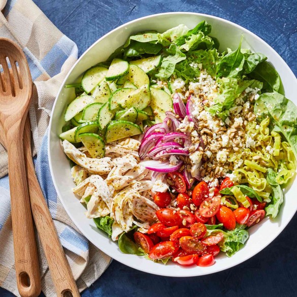 Healthy Salad for Hale People Living Starilised