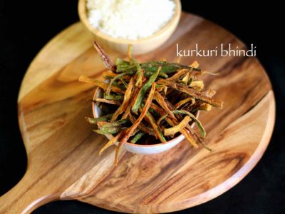 Crispy yummy recipe of Kurkuri Bhindi