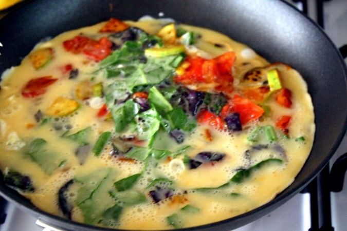 Italian Omelete keeps your skin young and fresh