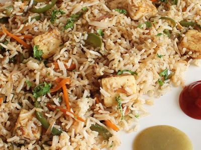 Know the mouth watering recipe of Paneer Fried Rice