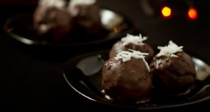 Try this Delicious Chocolate coconut Ladu recipe this Rakhi