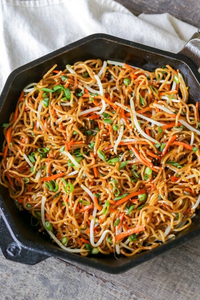 Pan-fried noodles Recipe