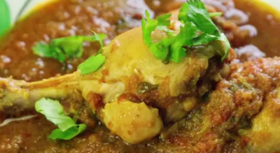 Special recipe for Eid: spicy chicken curry