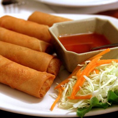 Spring Roll will be the best to serve as welcome dish