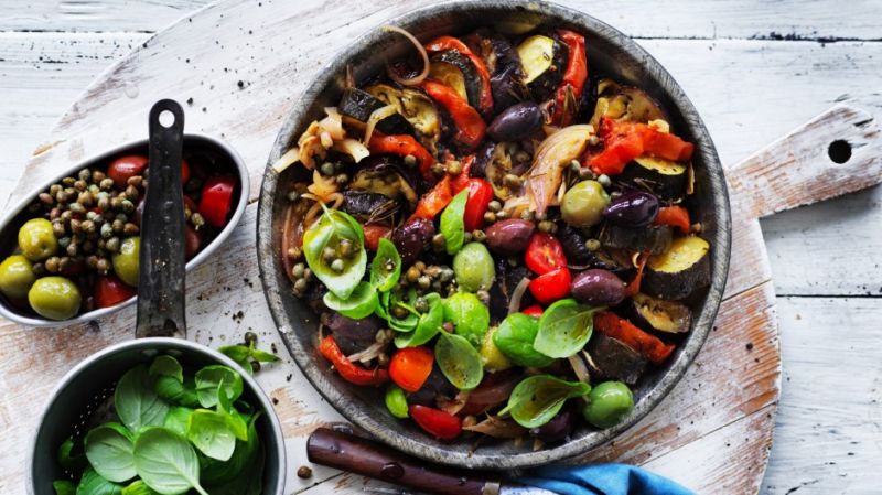 Give a twist to your meal with Ratatouille Salad