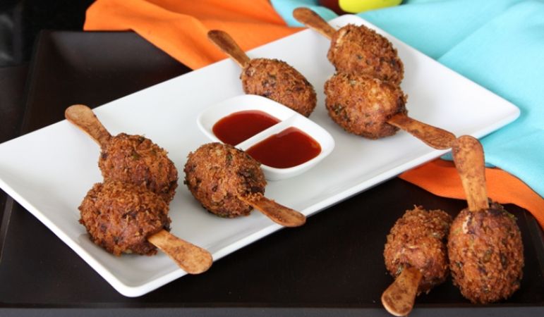 Try Out This Recipe To Prepare Crispy Veg Lollipop