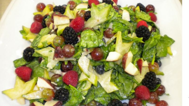 Green Apple and Blueberry Salad Recipe