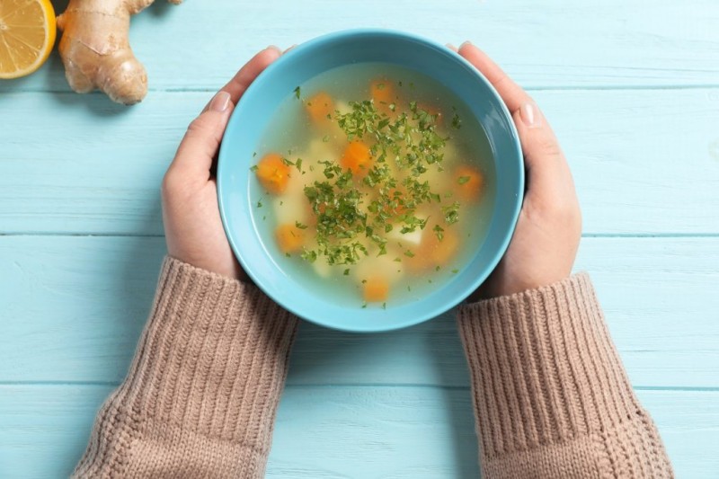 Drinking this hot soup will keep you healthy in winter