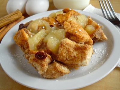 Apple Cinnamon Bread Pudding Recipe