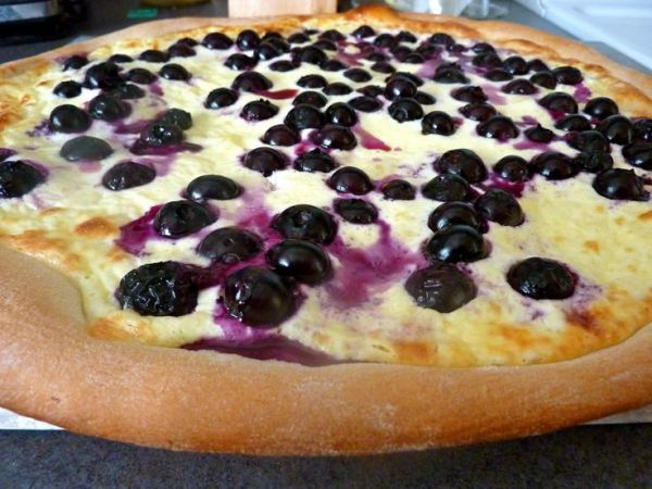 Blueberry Pizza Recipe