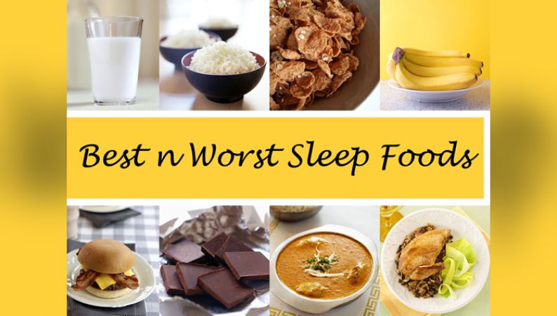 Best and worst foods for a good night sleep