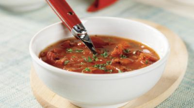 Roasted Tomato and Bell Pepper Soup Recipe