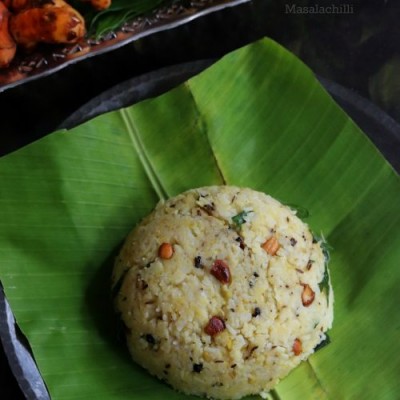 Here is the Healthy South Indian 'Kara Pongal' Recipe