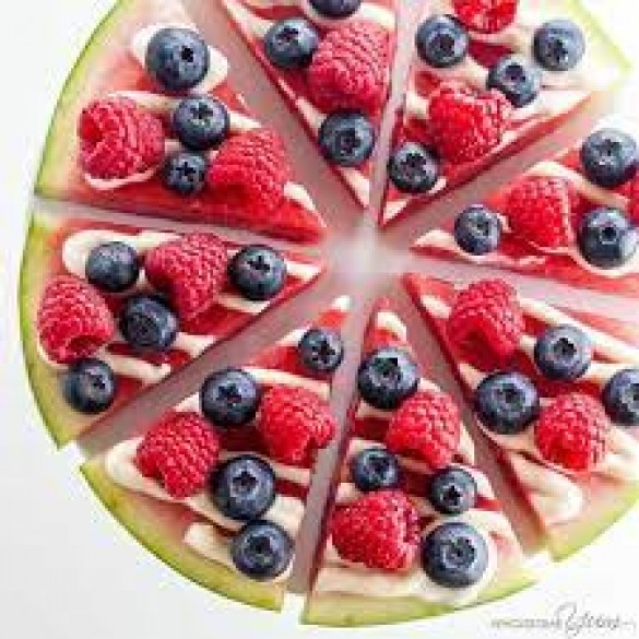 Watermelon Pizza Recipe: Make healthy pizza made from watermelon a part of your diet, children will love it