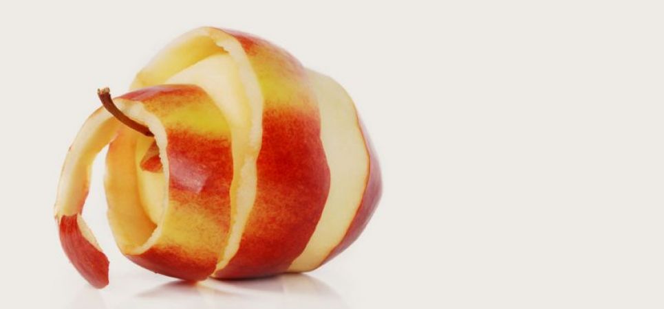 Eat Apple with its peel