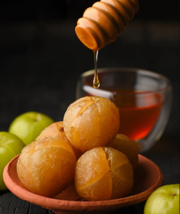 Amla in Honey Revealing its Benefits for Weight Loss Skincare