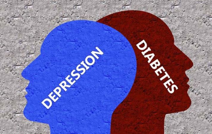 Diabetes type-1 imposes a greater risk of depression