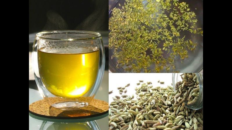 Fennel water removes constipation problem
