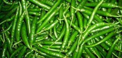 Green chillies keep the digestive system healthy