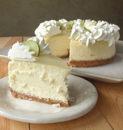 Christmas Special: Layered lime cheesecake