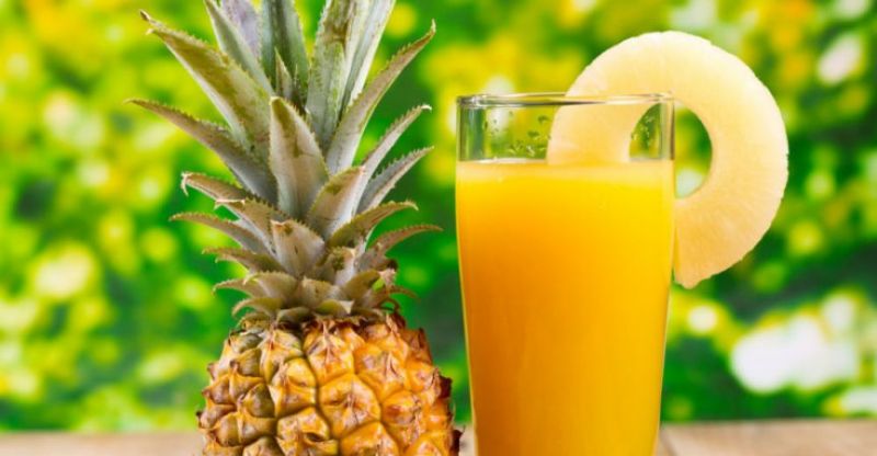 Pineapple juice reduces blood pressure problem