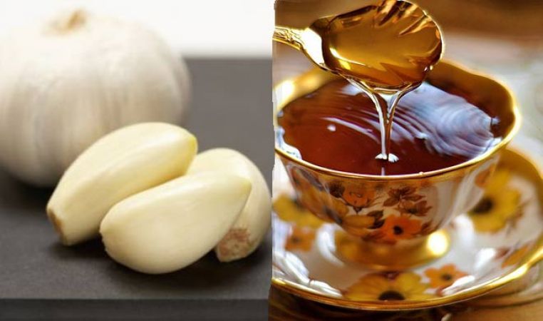 Garlic and honey will boost the immune system