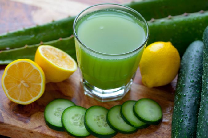 Want to reduce weight, drink cucumber and lemon juice