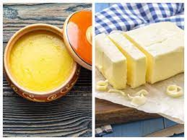 घी ज्यादा फायदेमंद है या मक्खन?