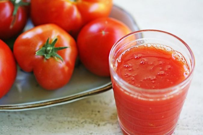 Tomatoes juice boosts Eye-Health