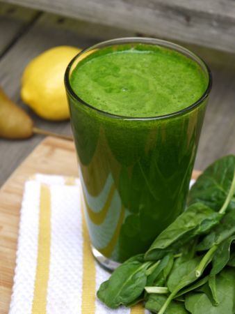 Spinach juice will get rid of the constipation problem