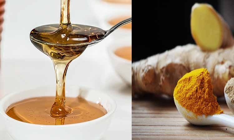 Turmeric and honey Reduces the lack of blood