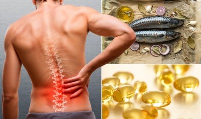 Deficiency of what in the body causes back pain?
