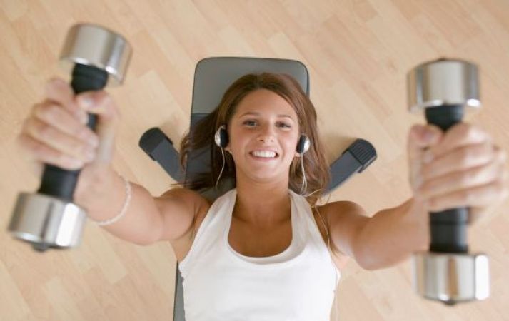 Listening to music while working and exercise longer