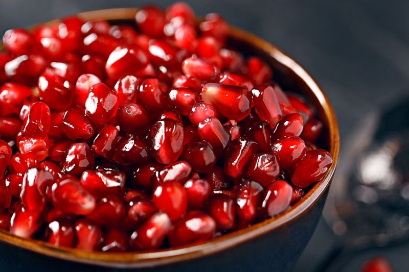 Eating pomegranates make your memory strong and sharpen