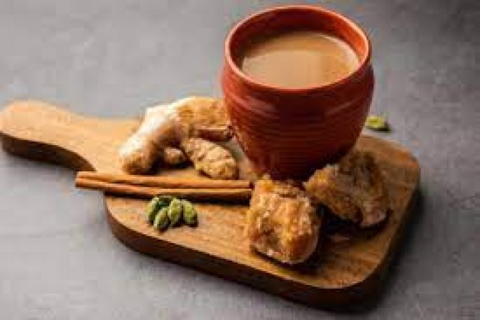 Drink jaggery tea instead of sugar in winter, make tea like this and it will never burst