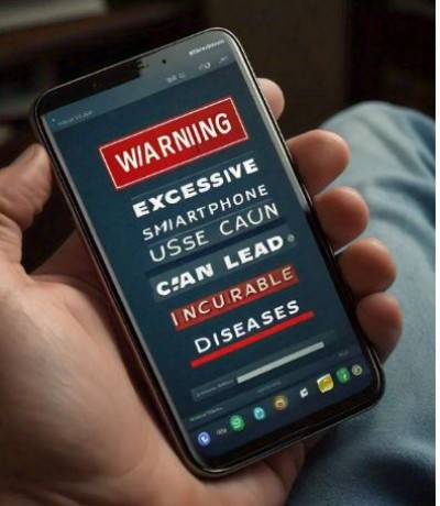 Warning: Excessive Smartphone Use Can Lead to Incurable Diseases
