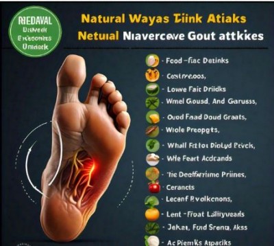 Natural Ways to Reduce Uric Acid Levels and Prevent Gout Attacks: Foods and Drinks to Include in Your Diet
