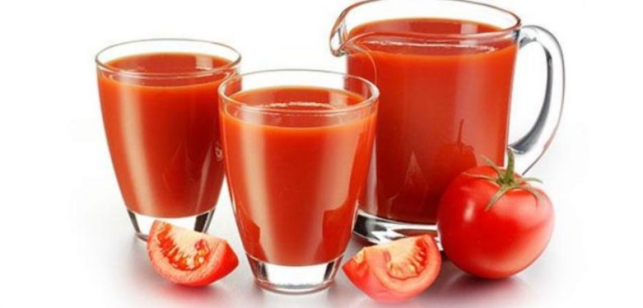 Tomato juice reduces weight!