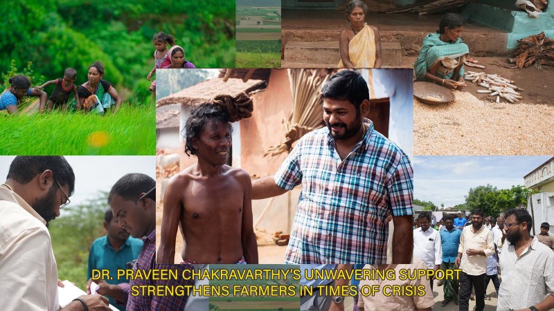 Dr. Praveen Chakravarthy’s unwavering support strengthens farmers in times of crisis