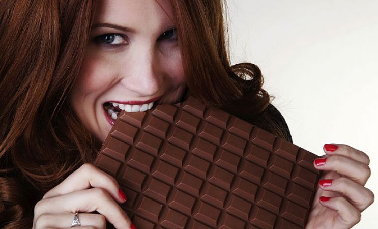 Eat chocolate when blood pressure gets low