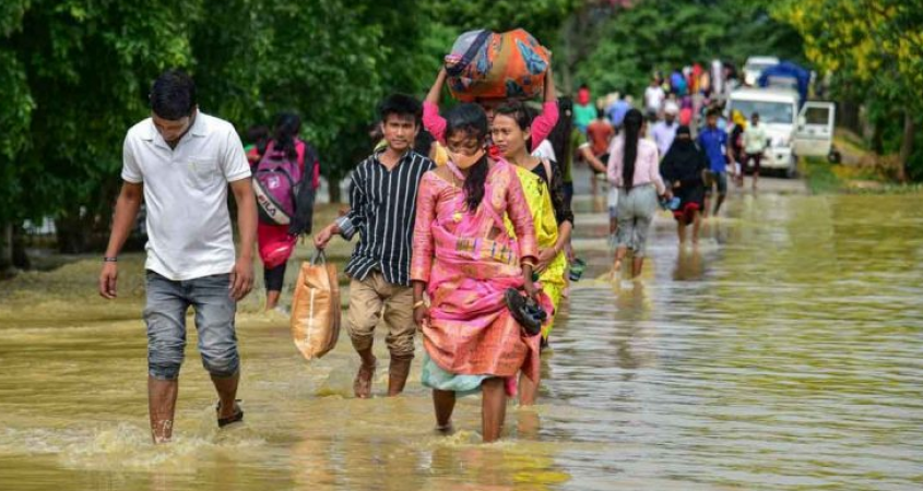 Health Impacts due to Flood and Assam